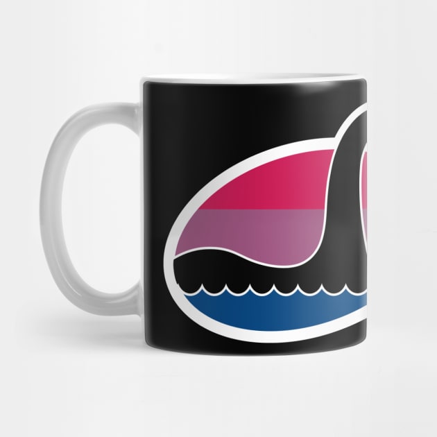 Bisexual Nessie Cryptid Pride by Nerd Trinkets